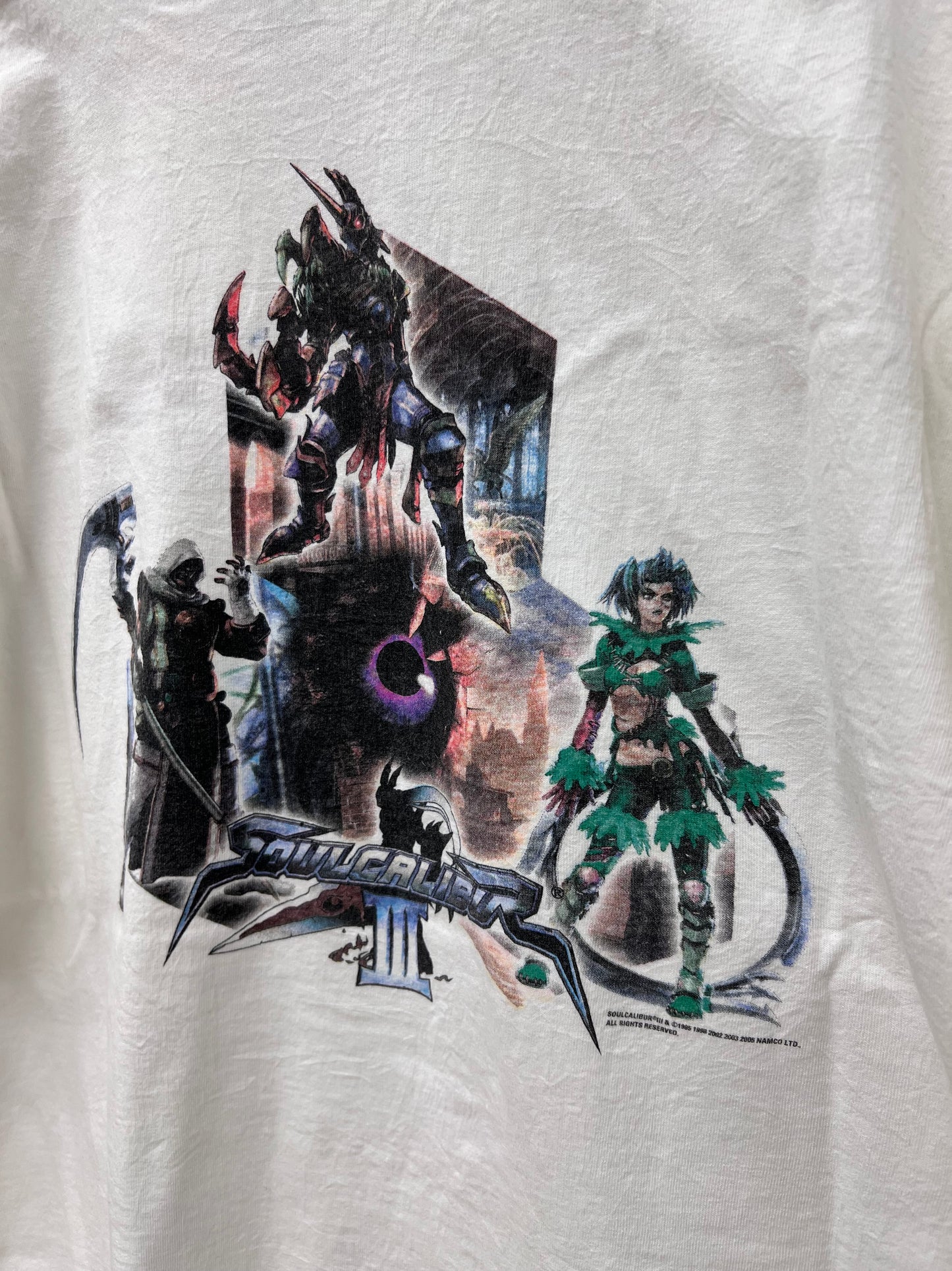 Vintage 2005 Namco Soul Caliber 2 Promo Shirt