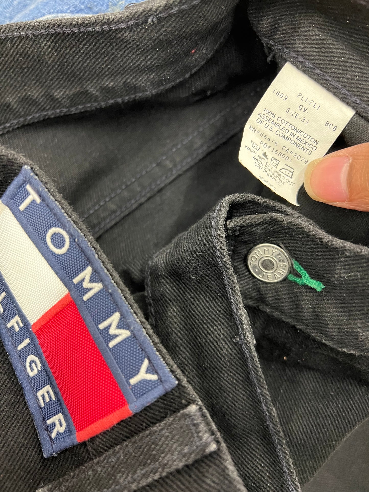 Vintage 90s Tommy Hilfiger Denim Jeans Shorts