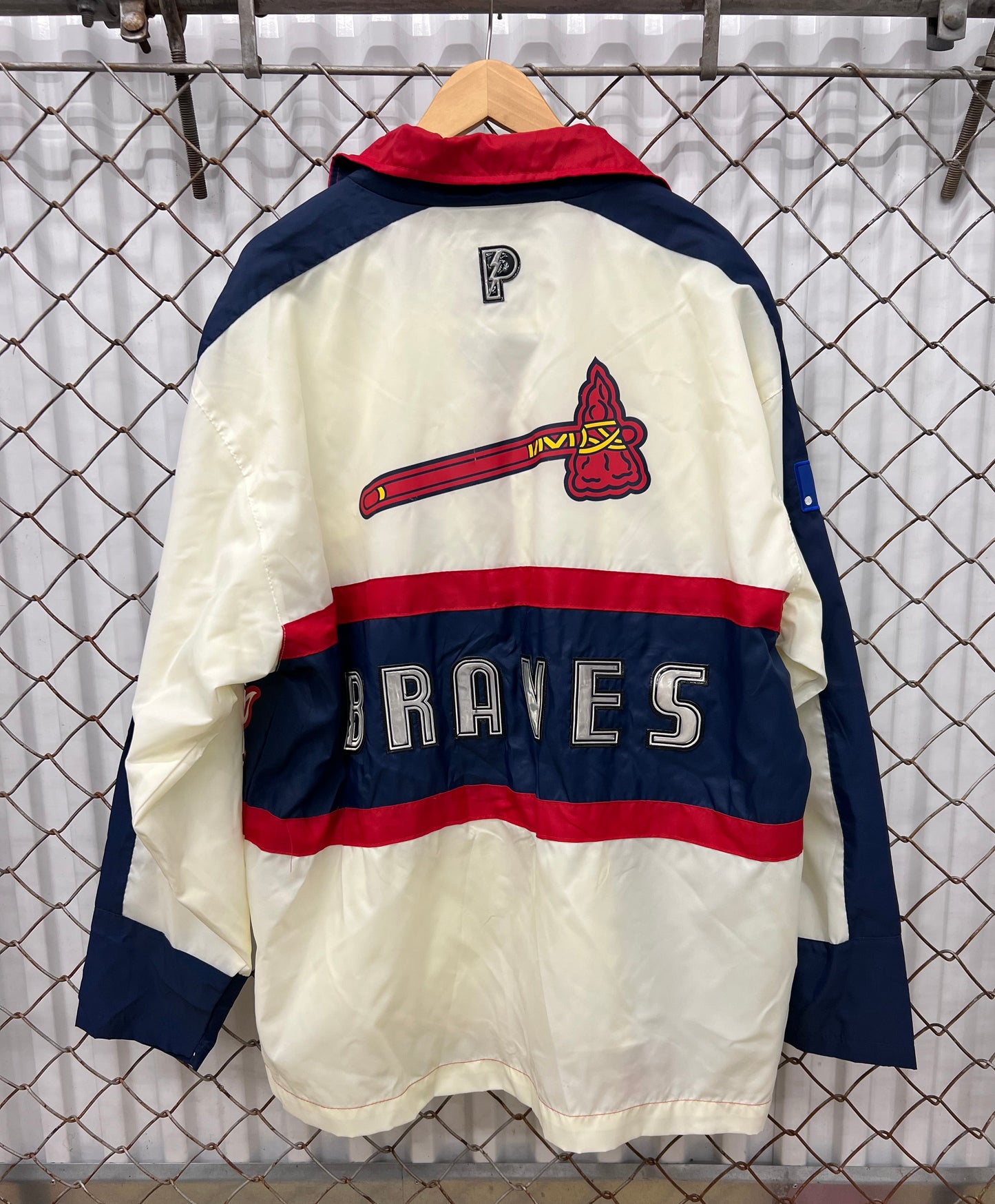 Vintage Atlanta Braves Pro Player Windbreaker Jacket
