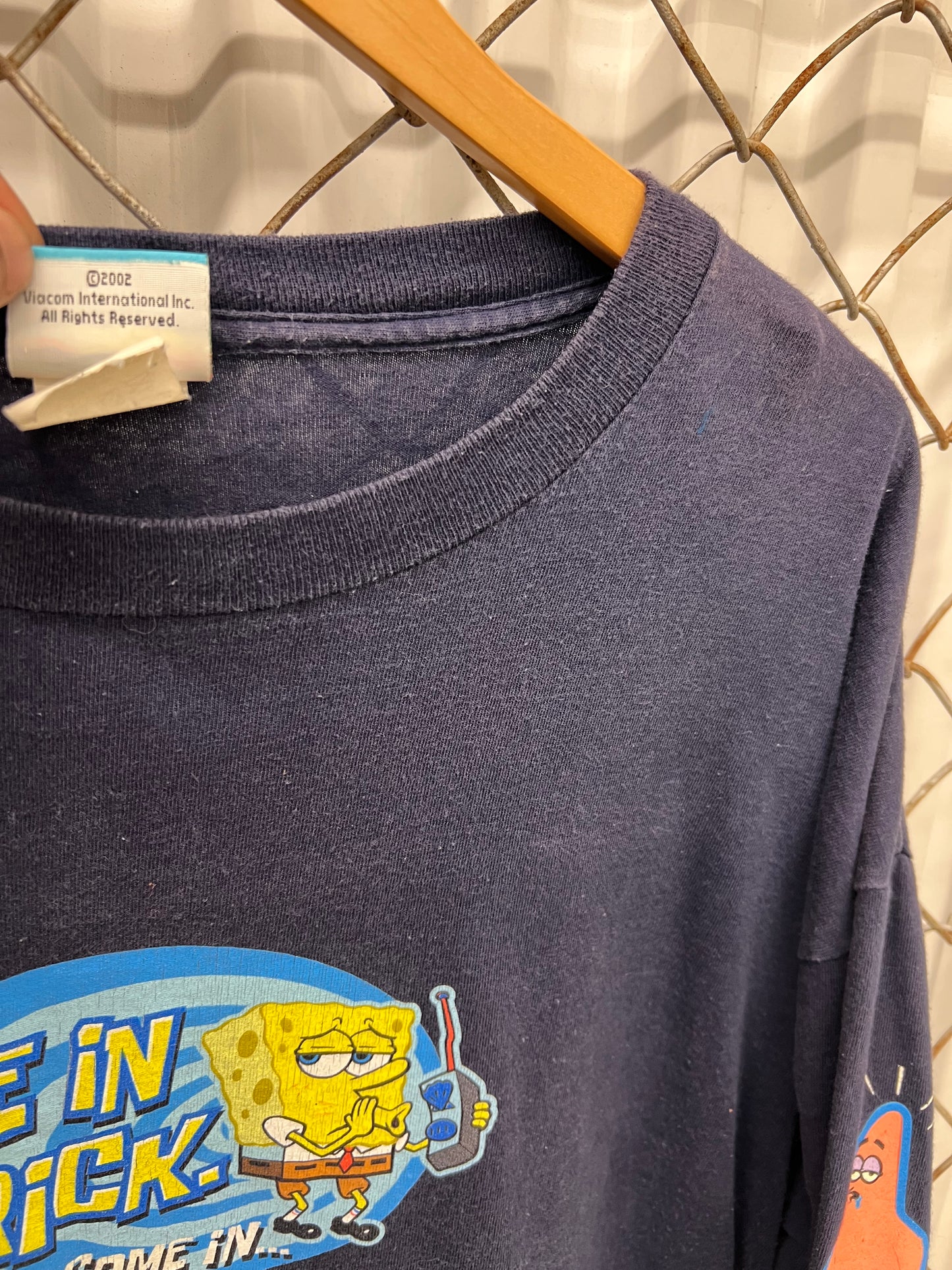 Vintage 2002 SpongeBob Longsleeve Shirt