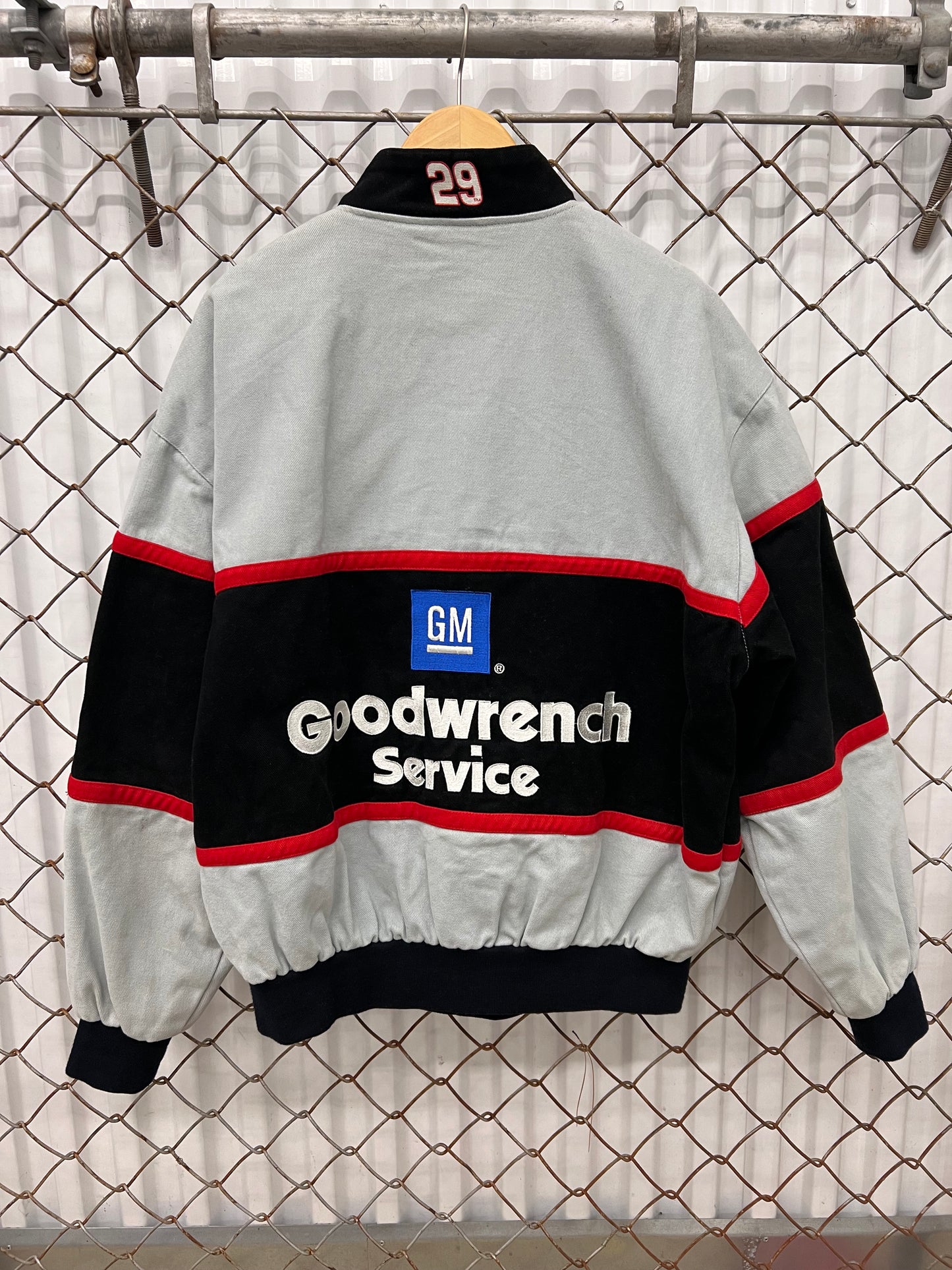 Vintage NASCAR Kevin Harvic Jeff Hamilton Jacket