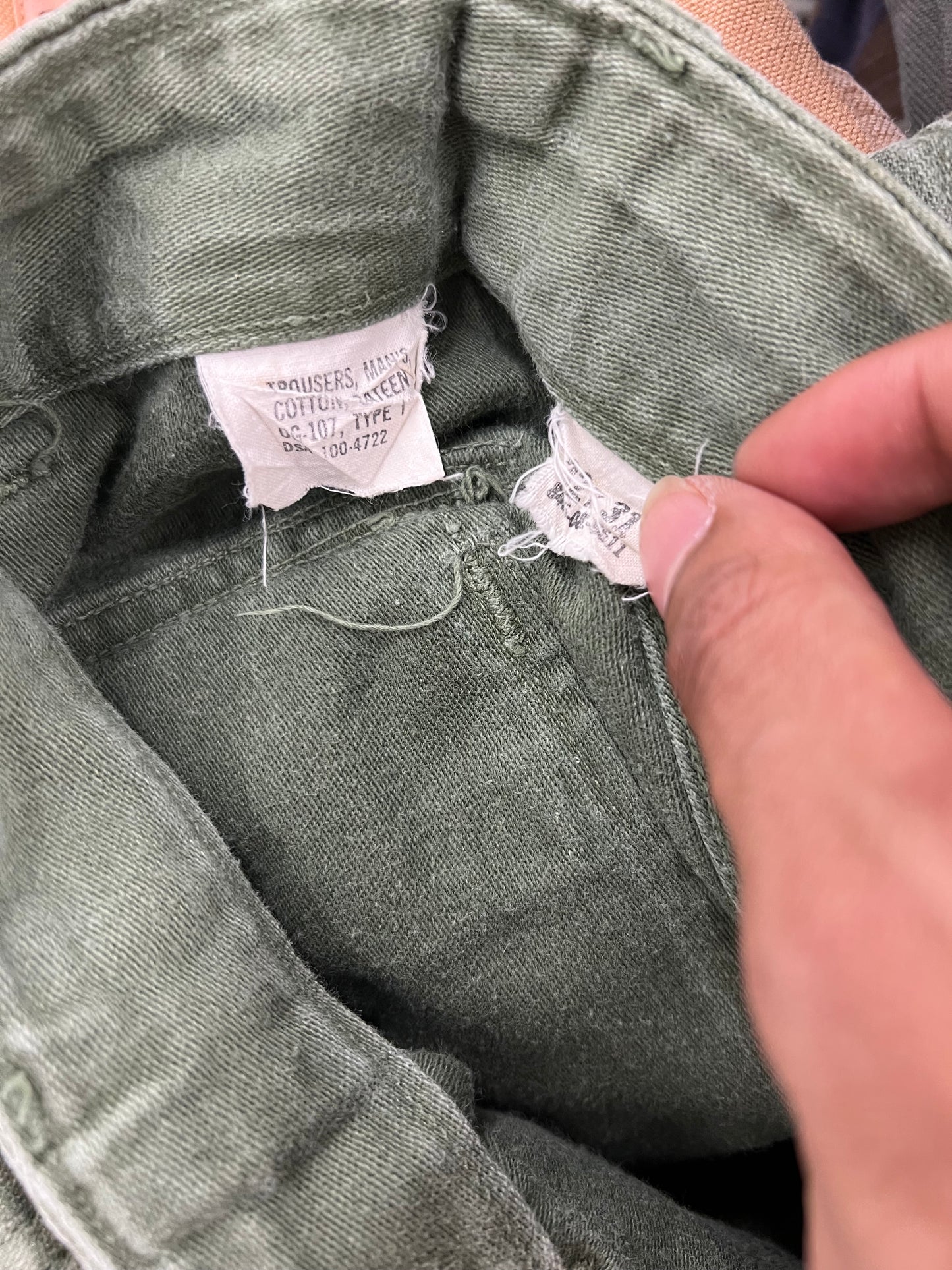 Vintage OG 107 Vietnam Trousers
