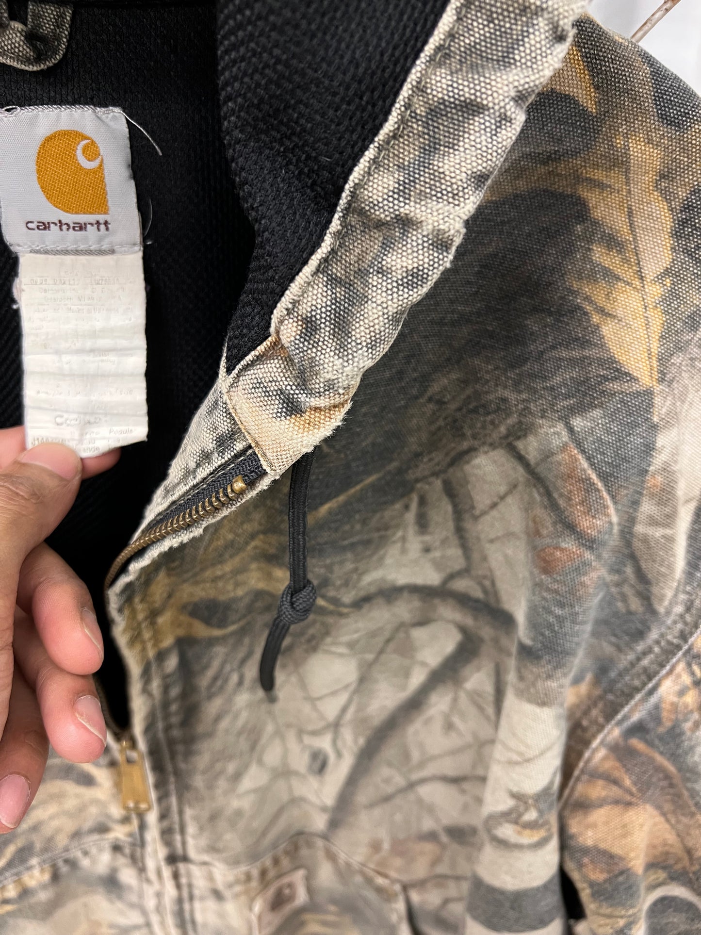 Vintage Carhartt Realtree Camouflage Kurt Cobain Jacket