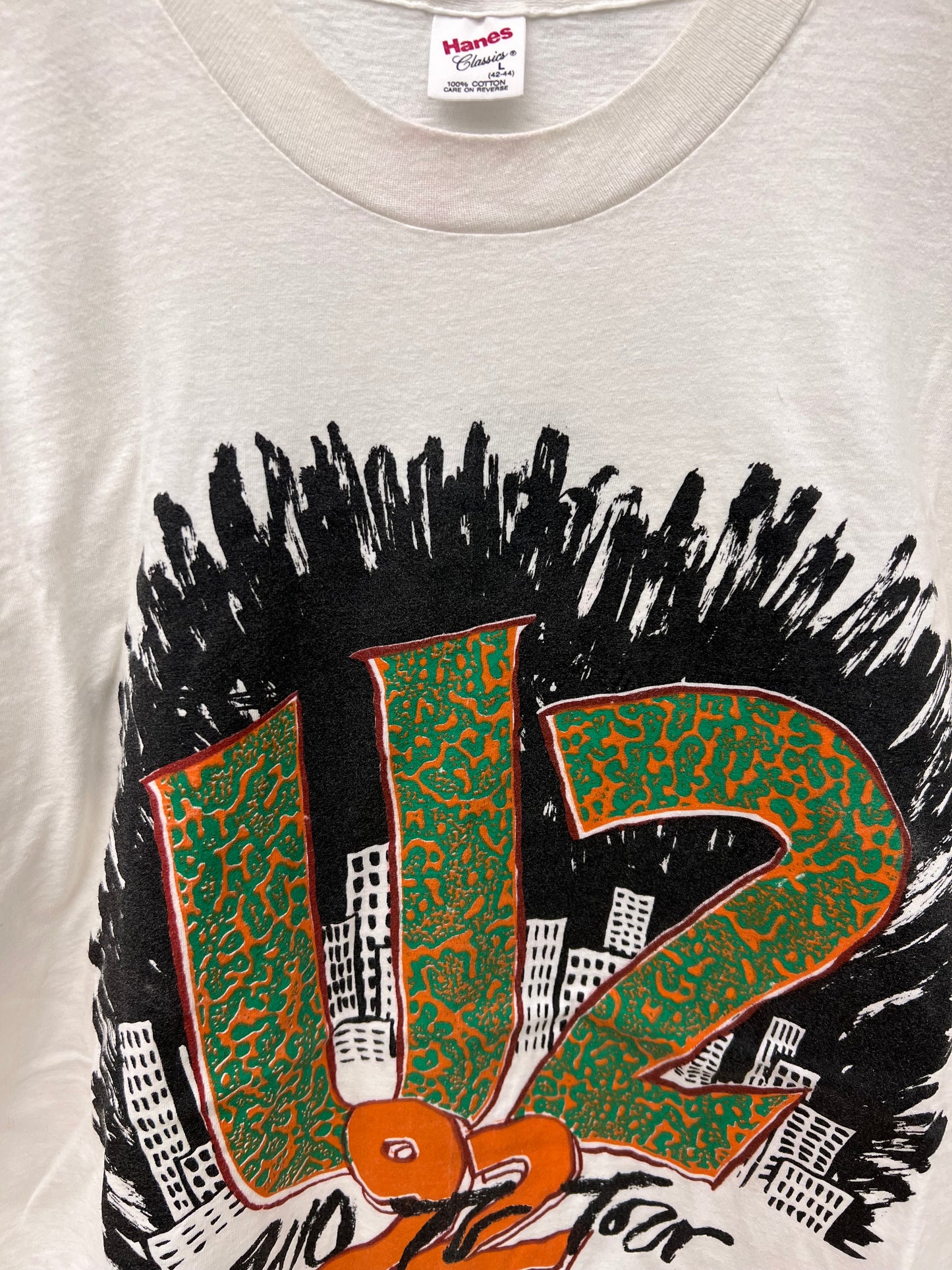 Vintage 90s U2 Concert Single Stitch Shirt