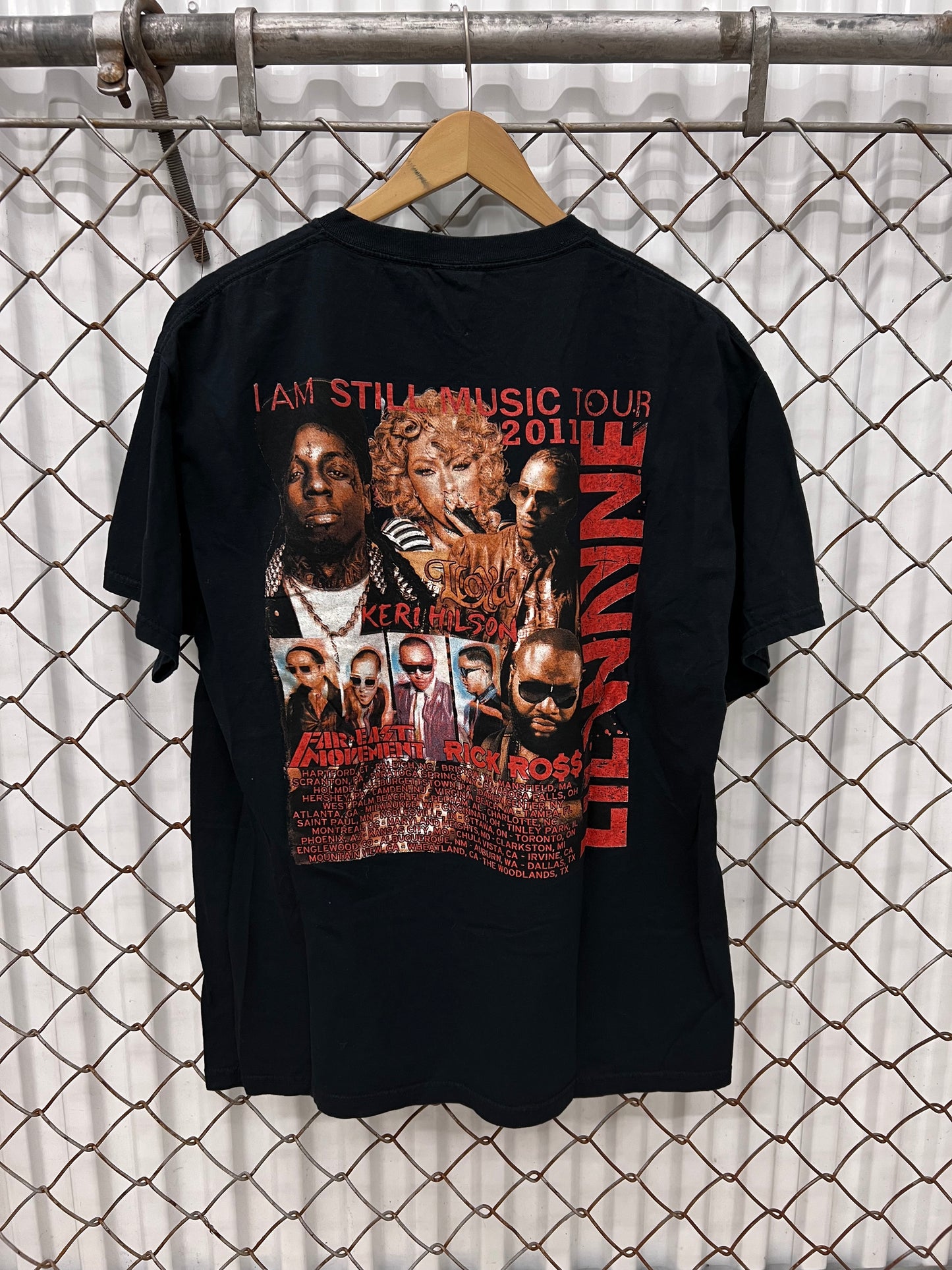 Vintage 2011 Lil Wayne I am Still Human Tour Shirt