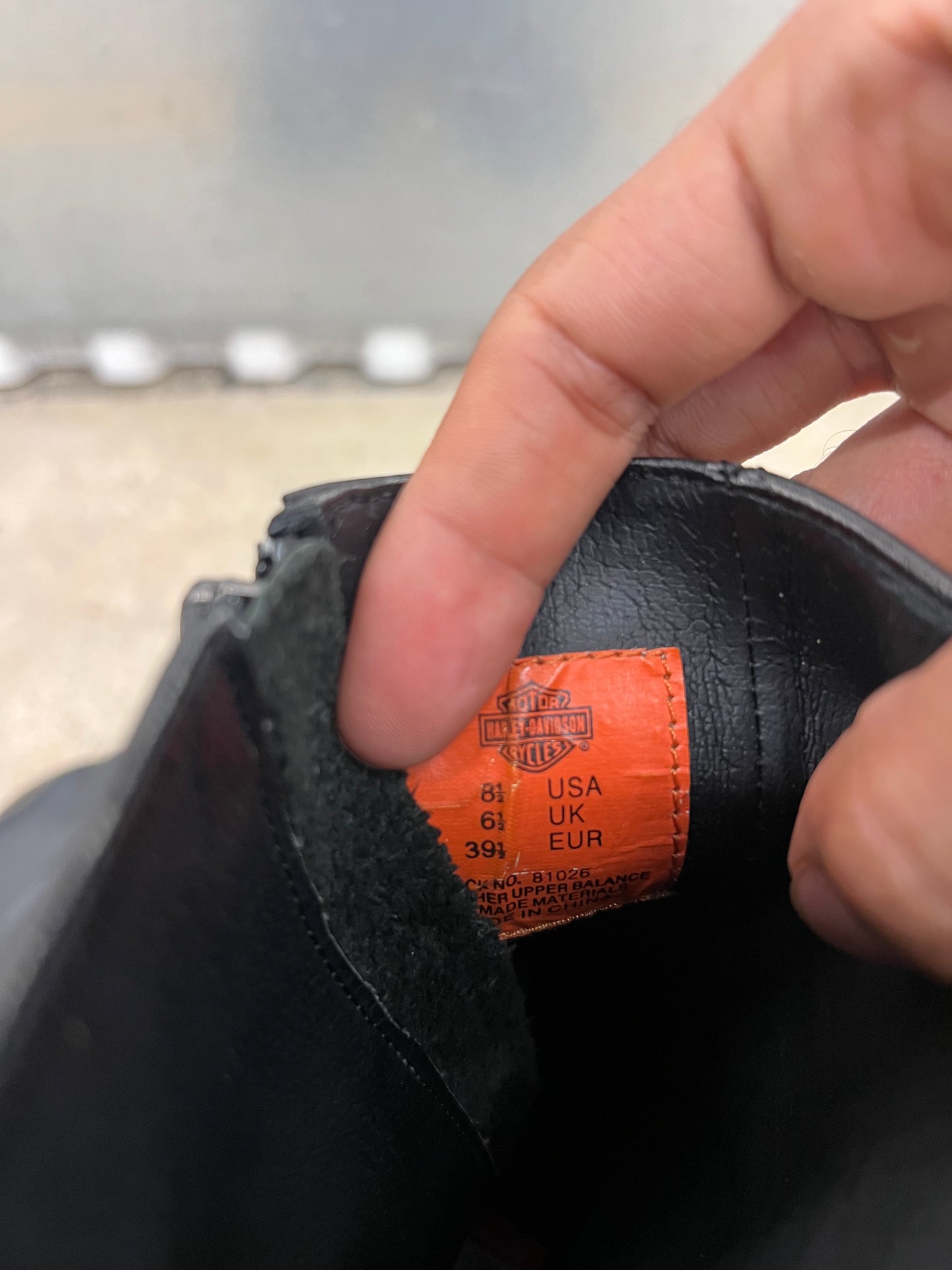 Women’s Harley Davidson Platform Boots - Size 8.5