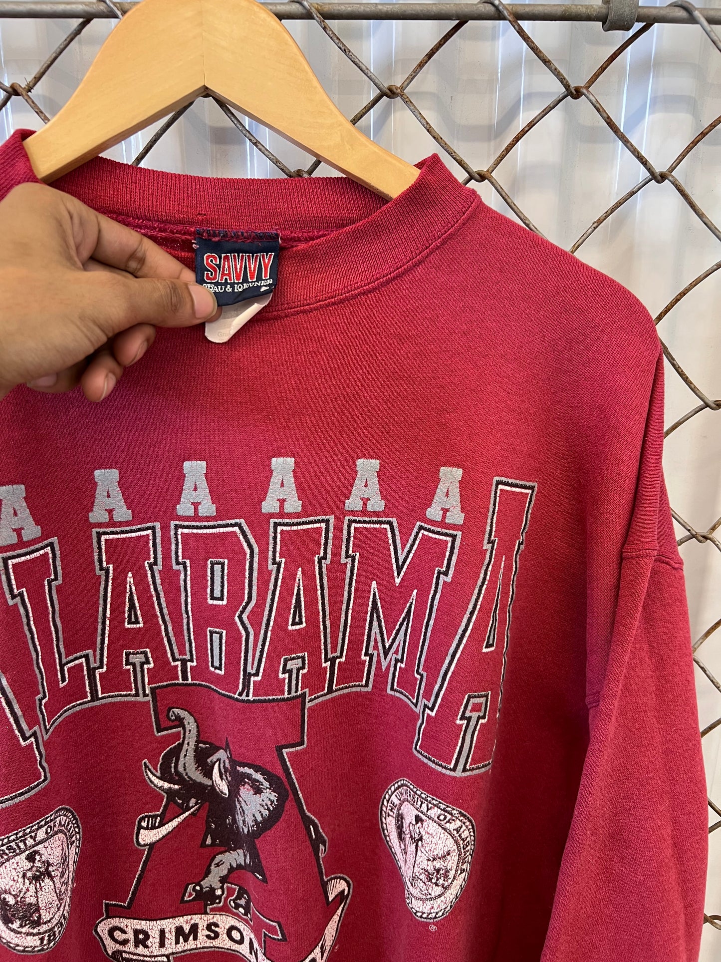 Vintage 90s University of Alabama Sweatshirt