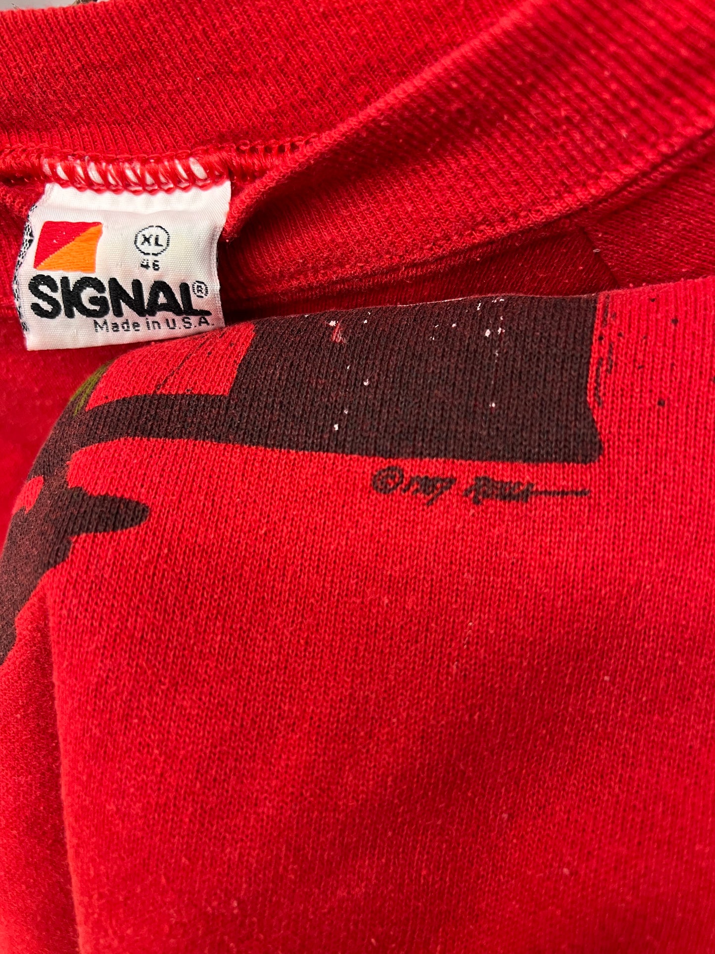 Vintage 1987 UGA Bulldogs Rivalry Sweatshirt