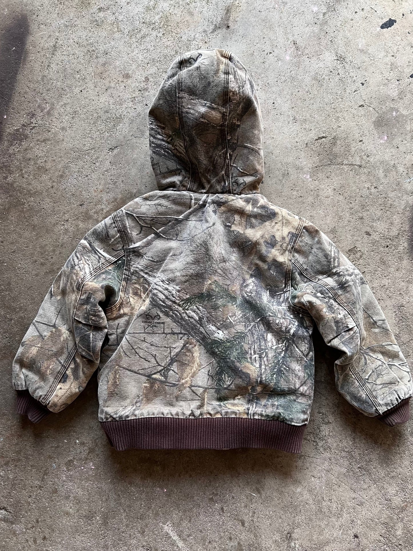 Kids Carhartt Realtree Camouflage Jacket