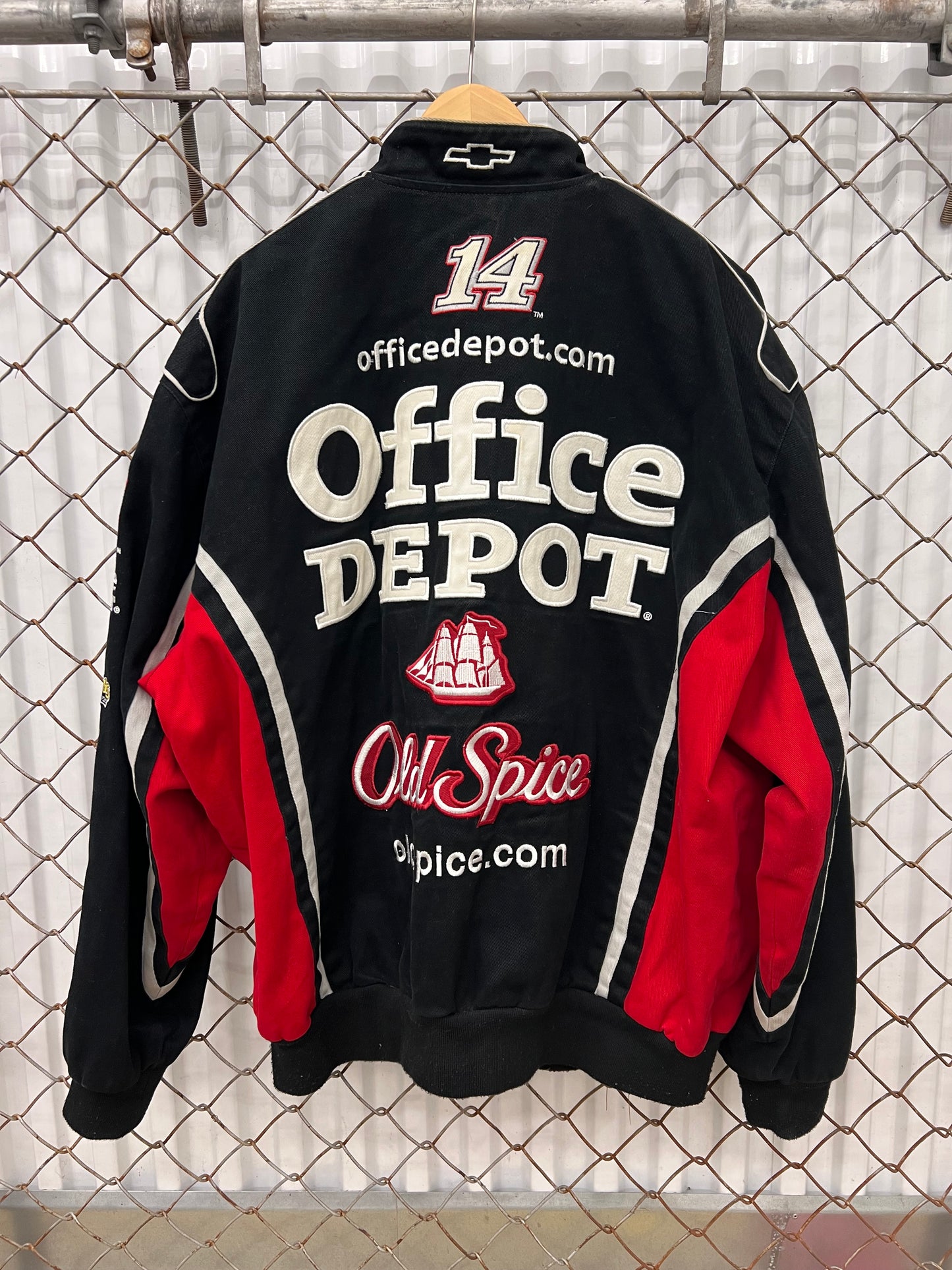 Vintage 2000s Office Depot NASCAR Jeff Hamilton Jacket