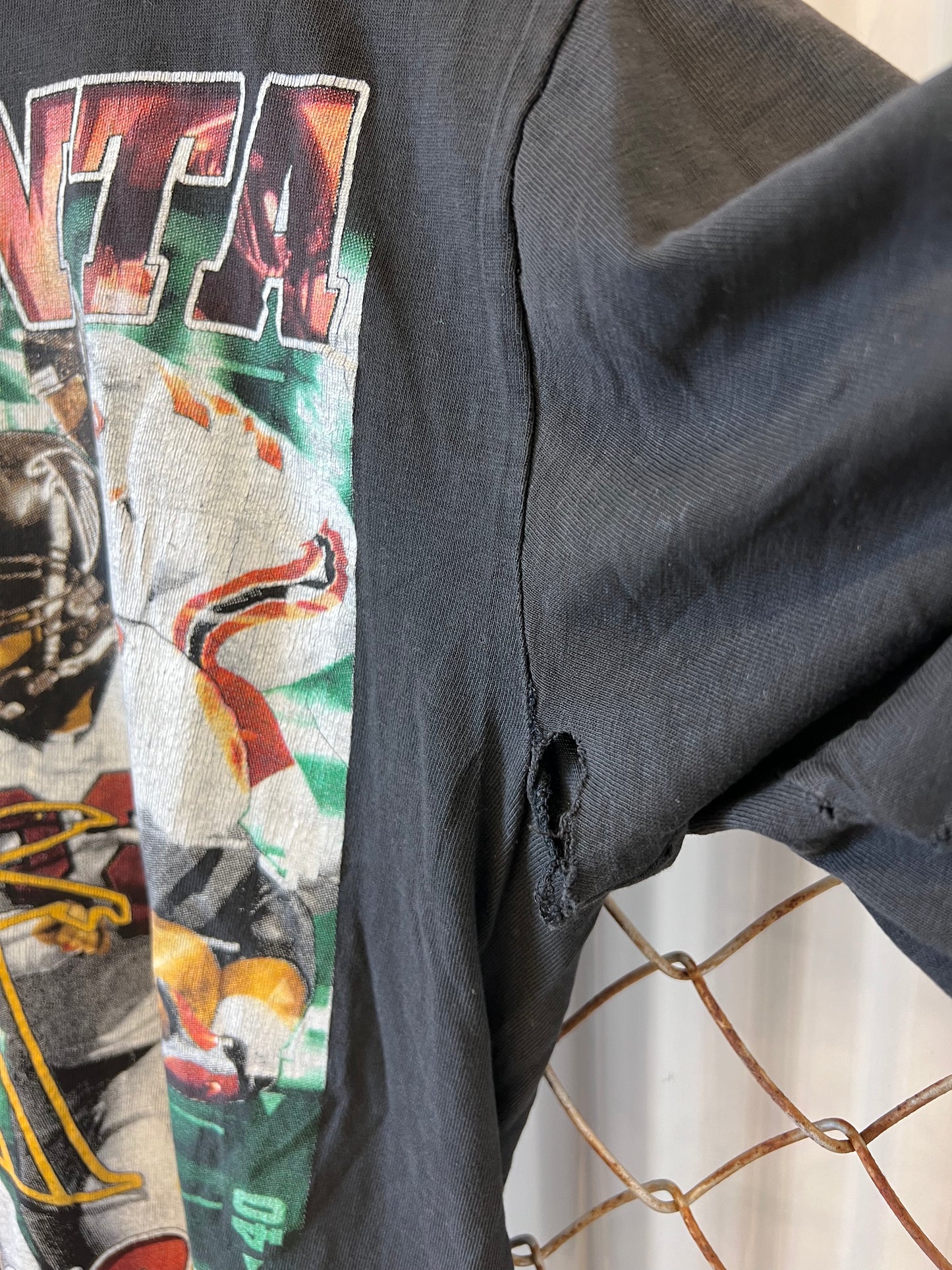 Vintage 90's Atlanta Falcon Rap Tee Bootleg