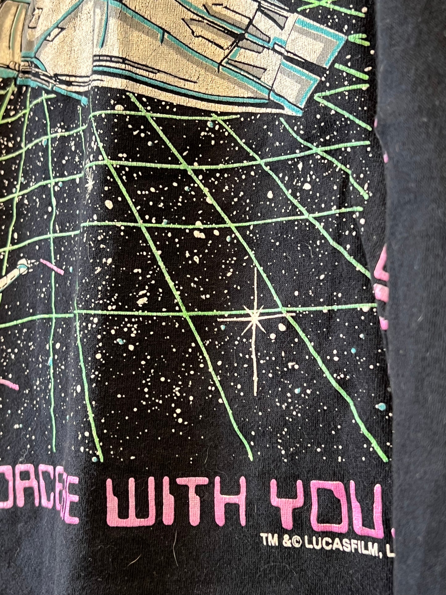 Vintage 90's Star Wars Disney World Shirt Single Stitch Shirt