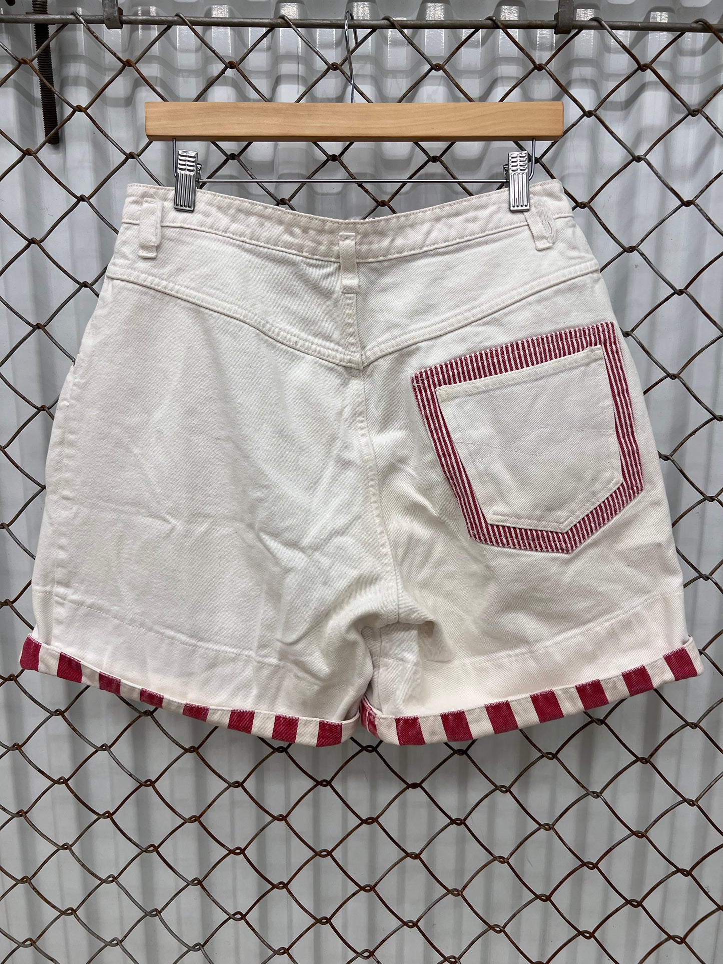 Vintage 90's Get Vertical Denim Shorts