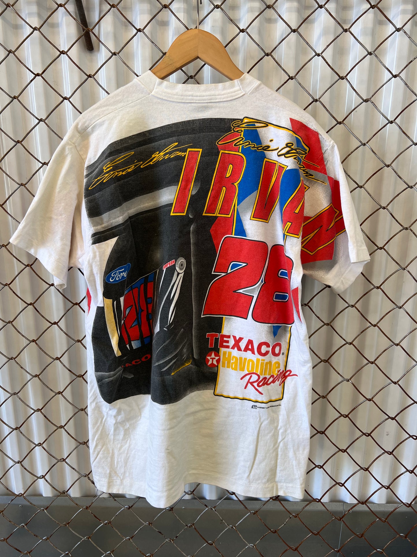Vintage 90's Earnie Irvan NASCAR Shirt