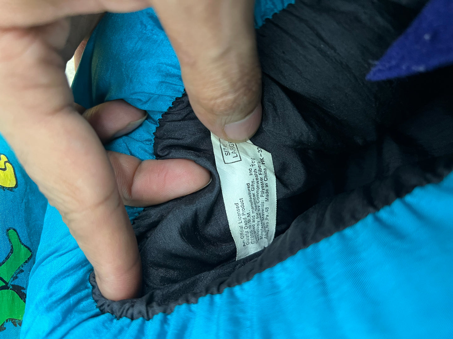 Vintage 1995 Grateful Dead Slippers