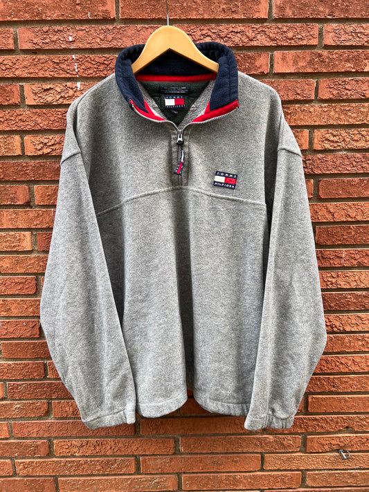 Vintage 90s Tommy Hilfiger Fleece Pullover