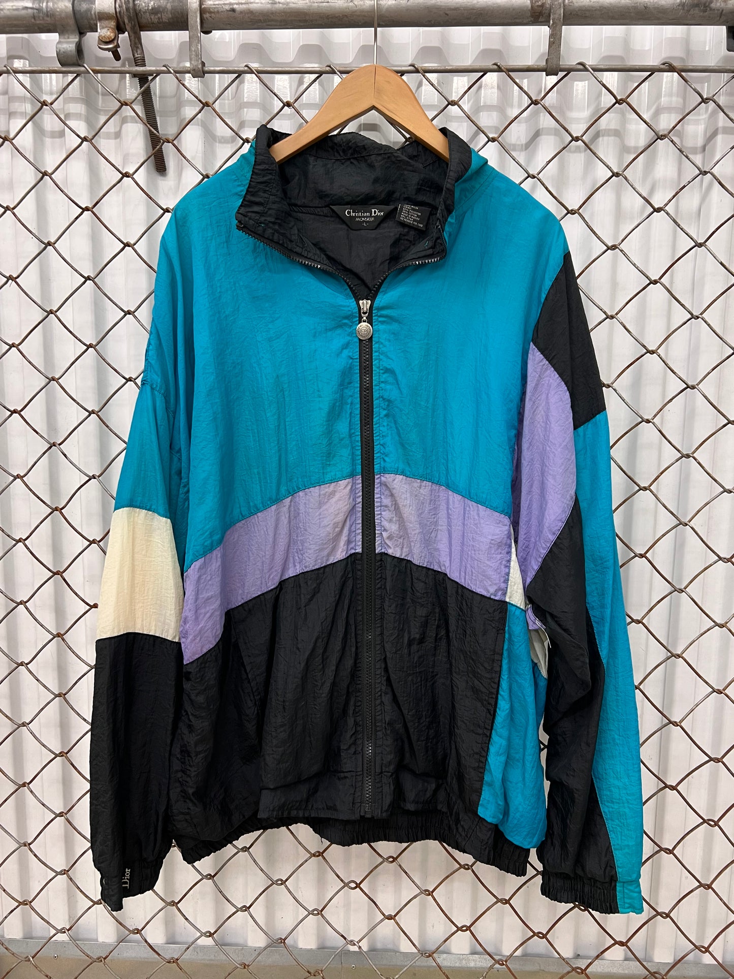 Vintage 90s Christian Dior Windbreaker Jacket