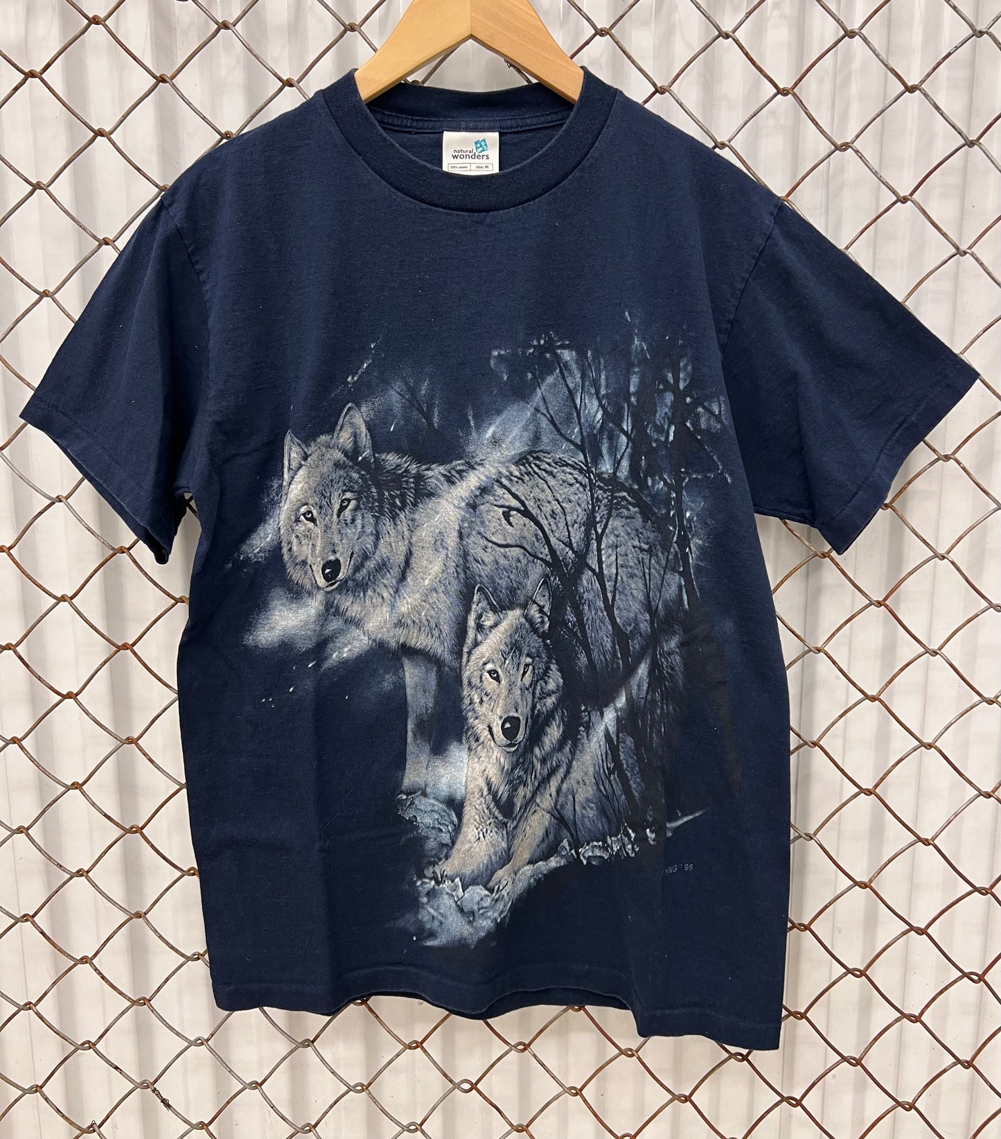 Vintage 1996 Nature Wolf Shirt
