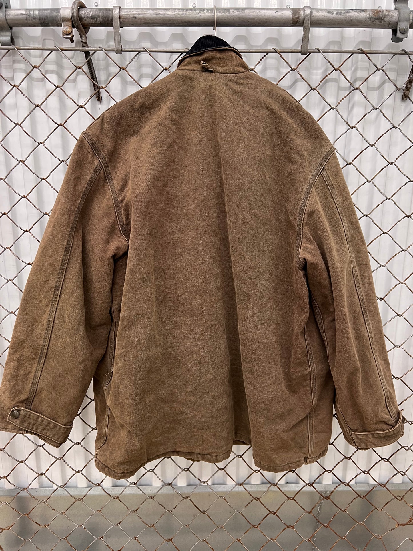 Vintage 90s Carhartt Chore Blanket Lined Jacket
