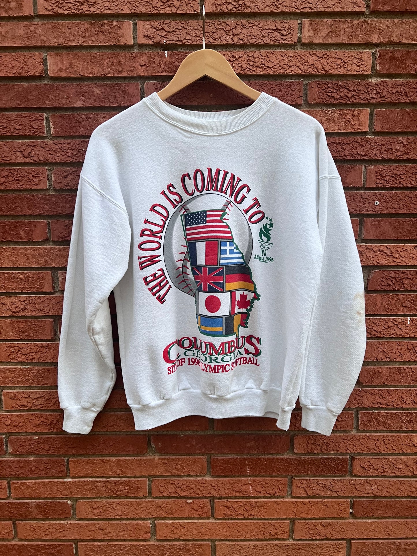 Vintage 1996 Olympics Atlanta Sweatshirt