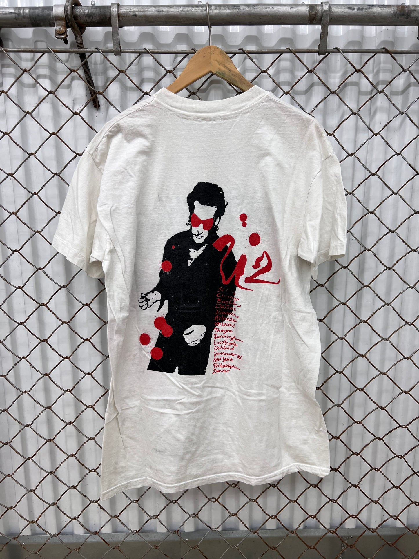 Vintage 90s U2 Concert Single Stitch Shirt