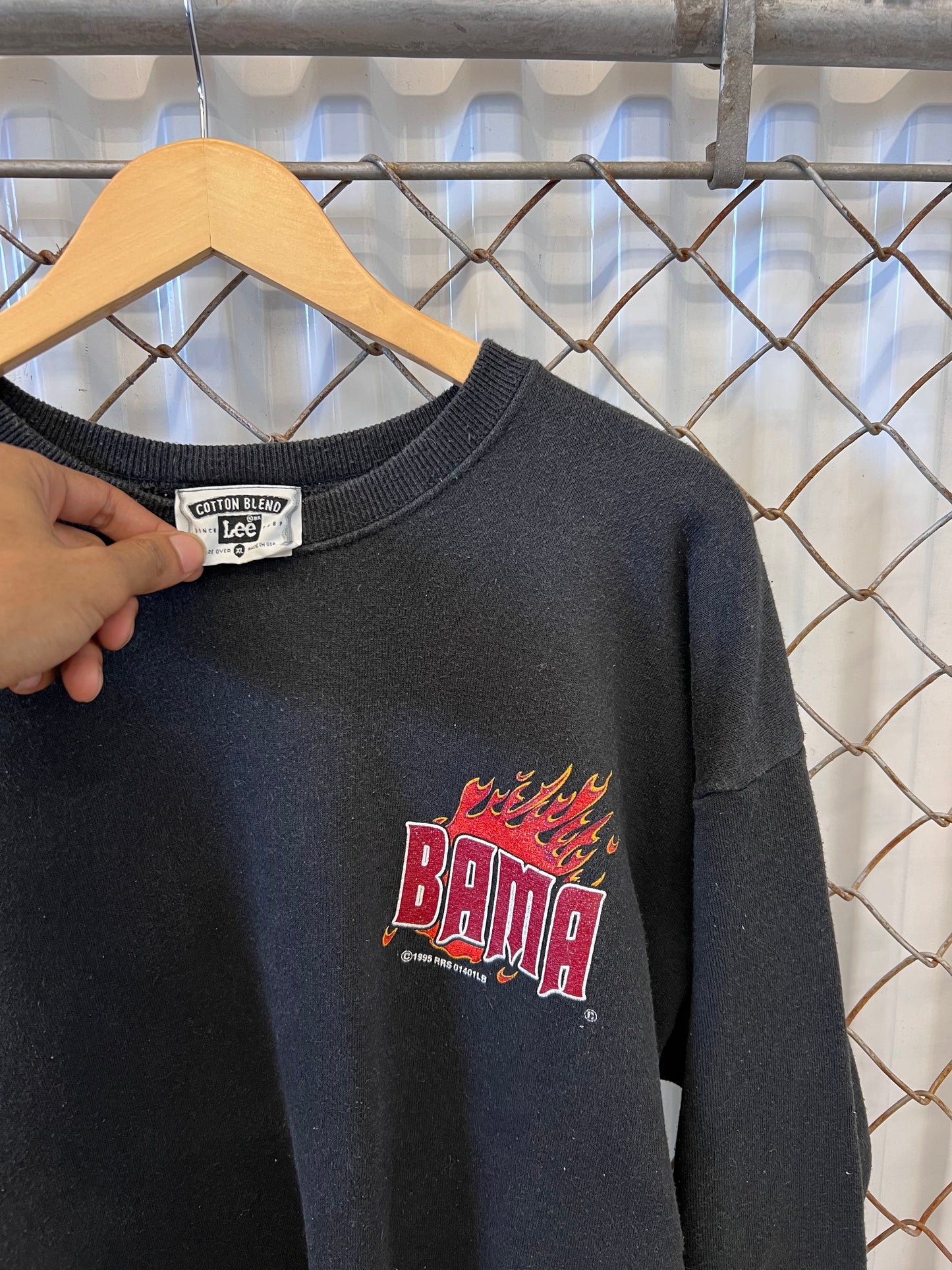 Vintage 1995 University of Alabama Football Sweatshirt