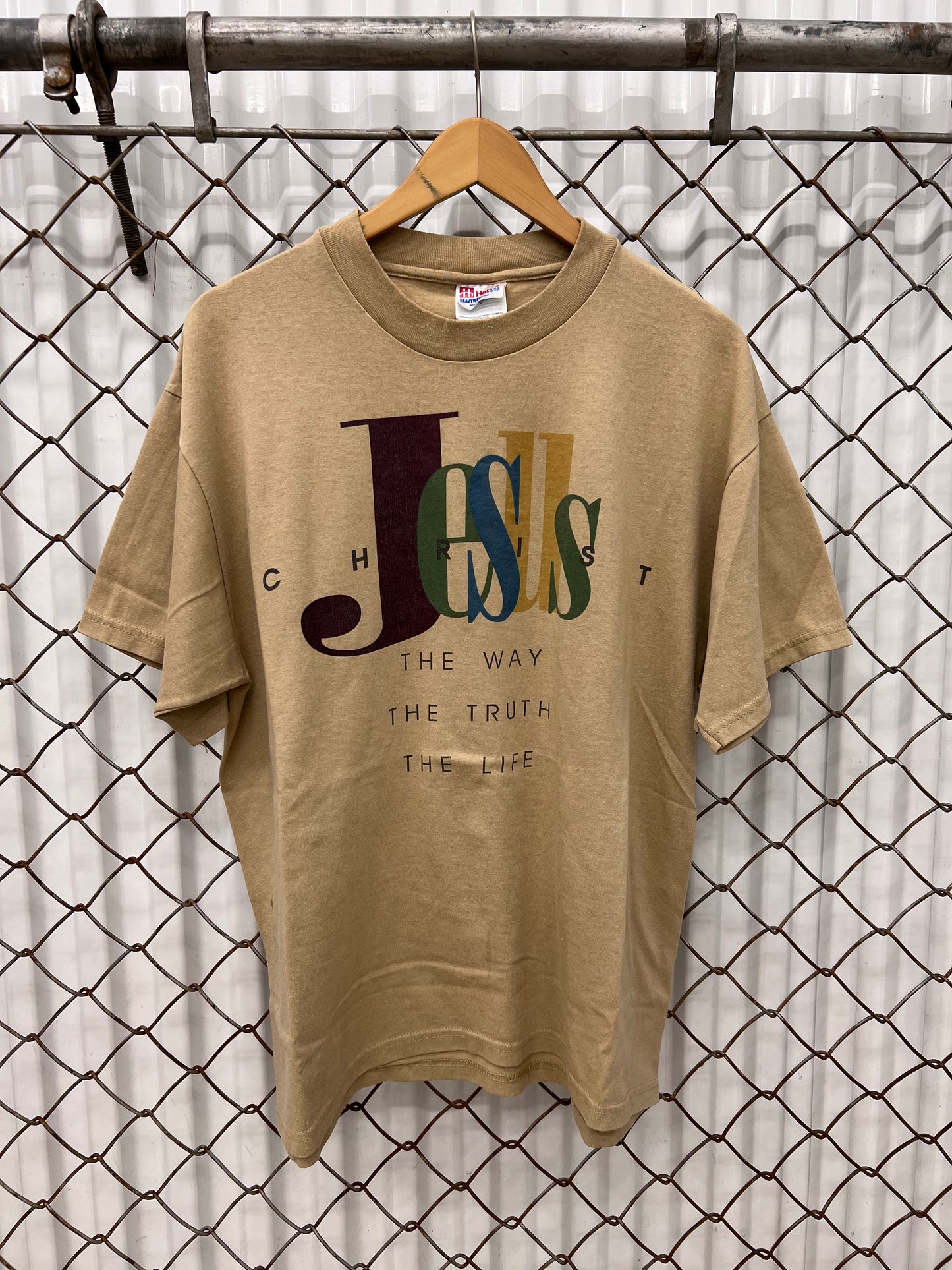 Vintage 90s GUESS Jesus Theme Shirt