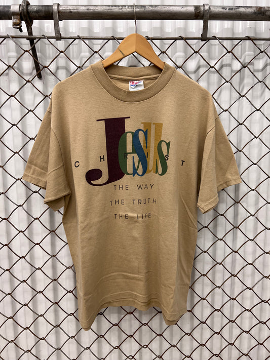 Vintage 90s GUESS Jesus Theme Shirt