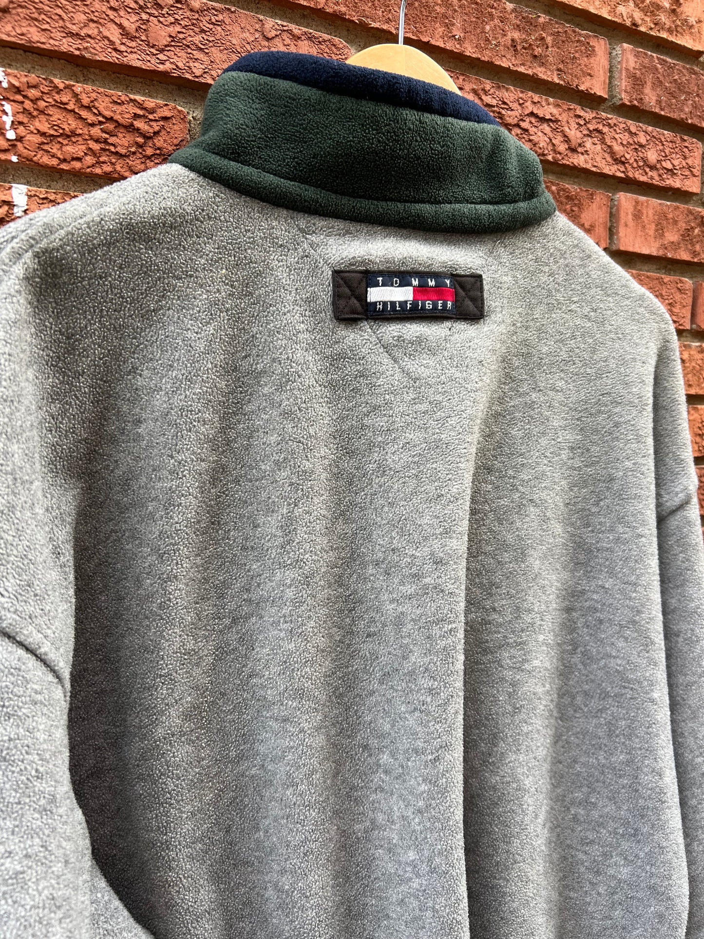 Vintage 90s Tommy Hilfiger Fleece Pullover
