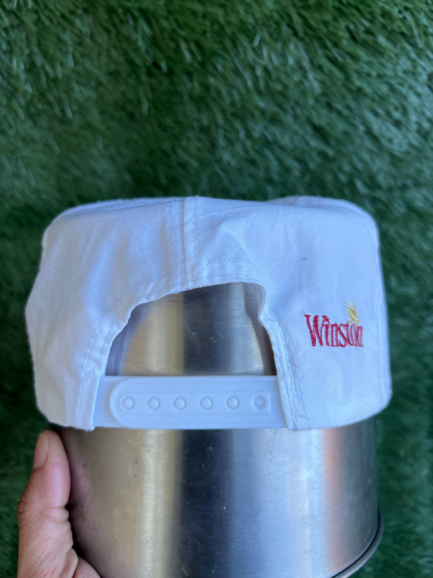 Vintage 90s Winston The Wrap Promo Snap Back