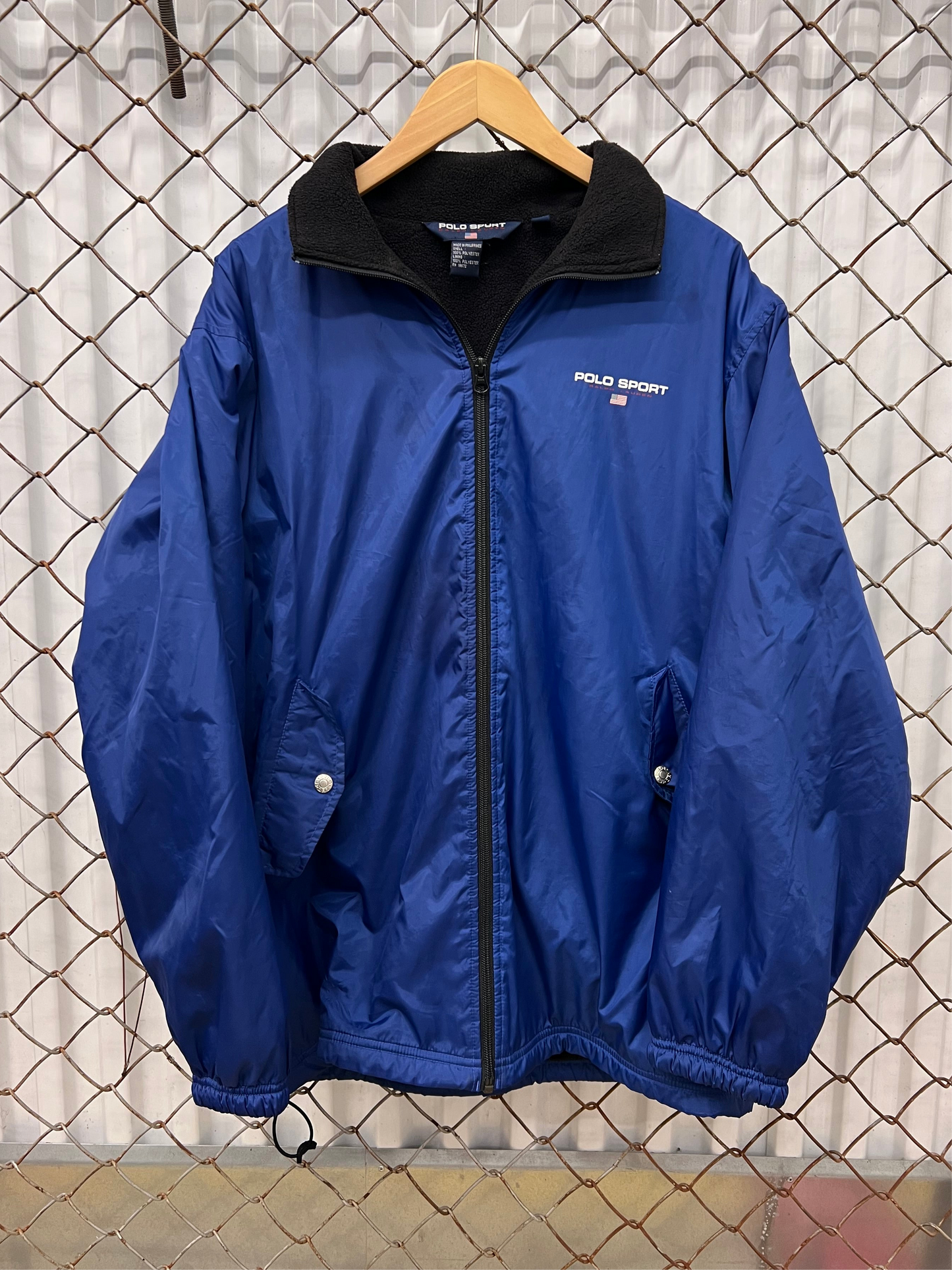 Vintage 90s Polo Sport Fleece Jacket