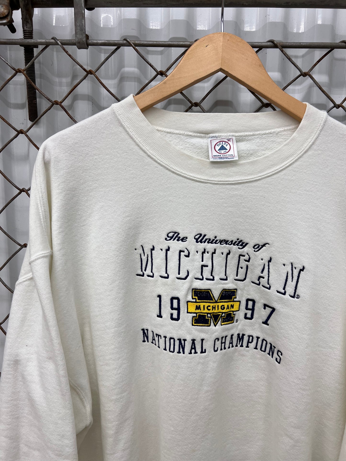 Vintage 1997 University of Michigan Championship Sweatshirt