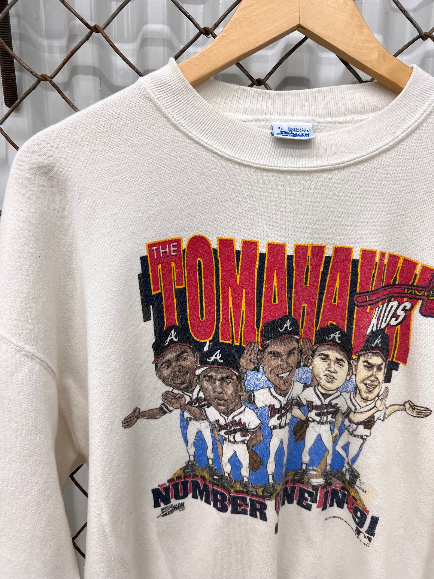 Vintage 1991 Atlanta Braves Sweatshirt