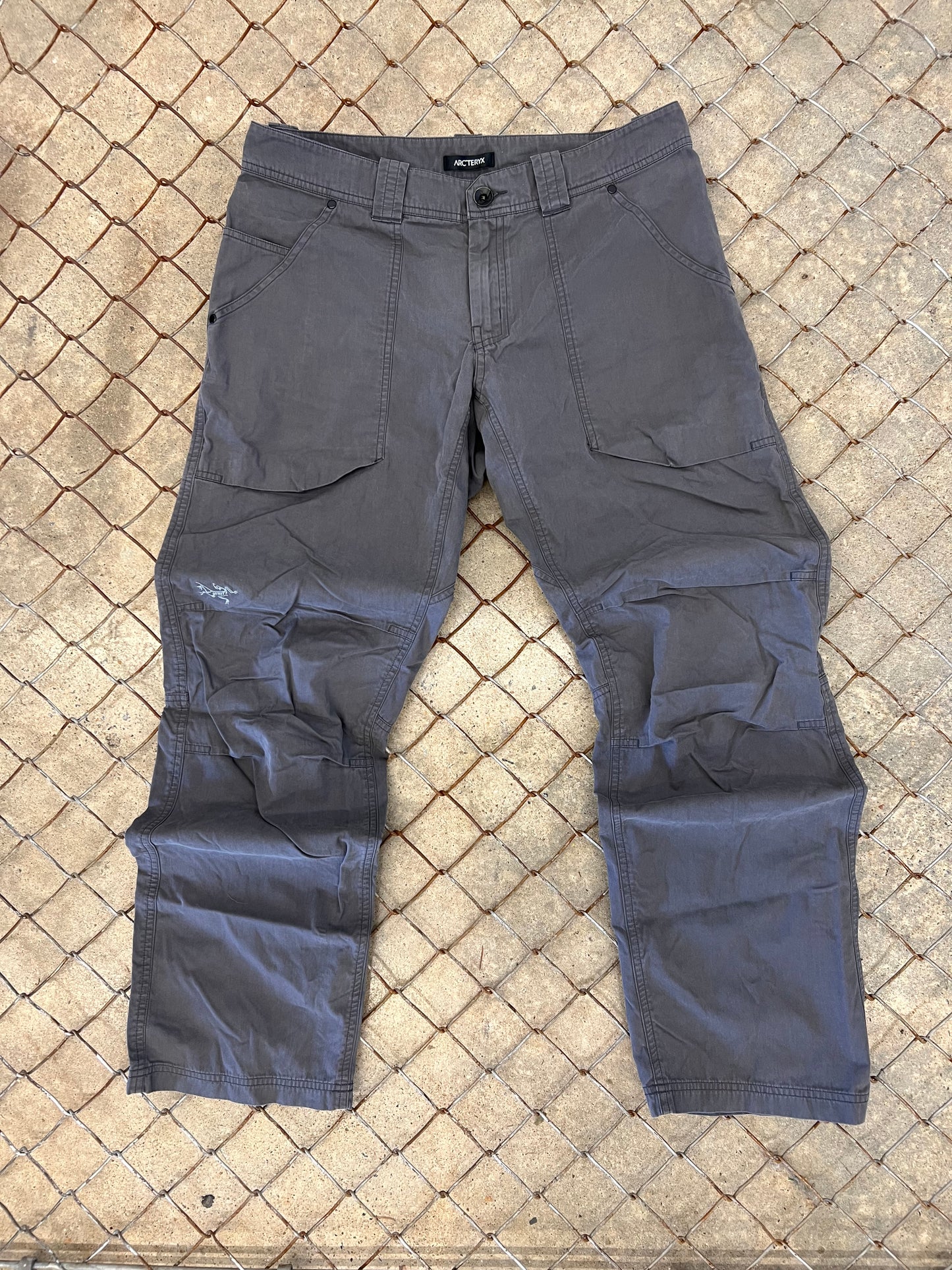 Arcteryx Charcoal Grey Hiking Light Weight Pants