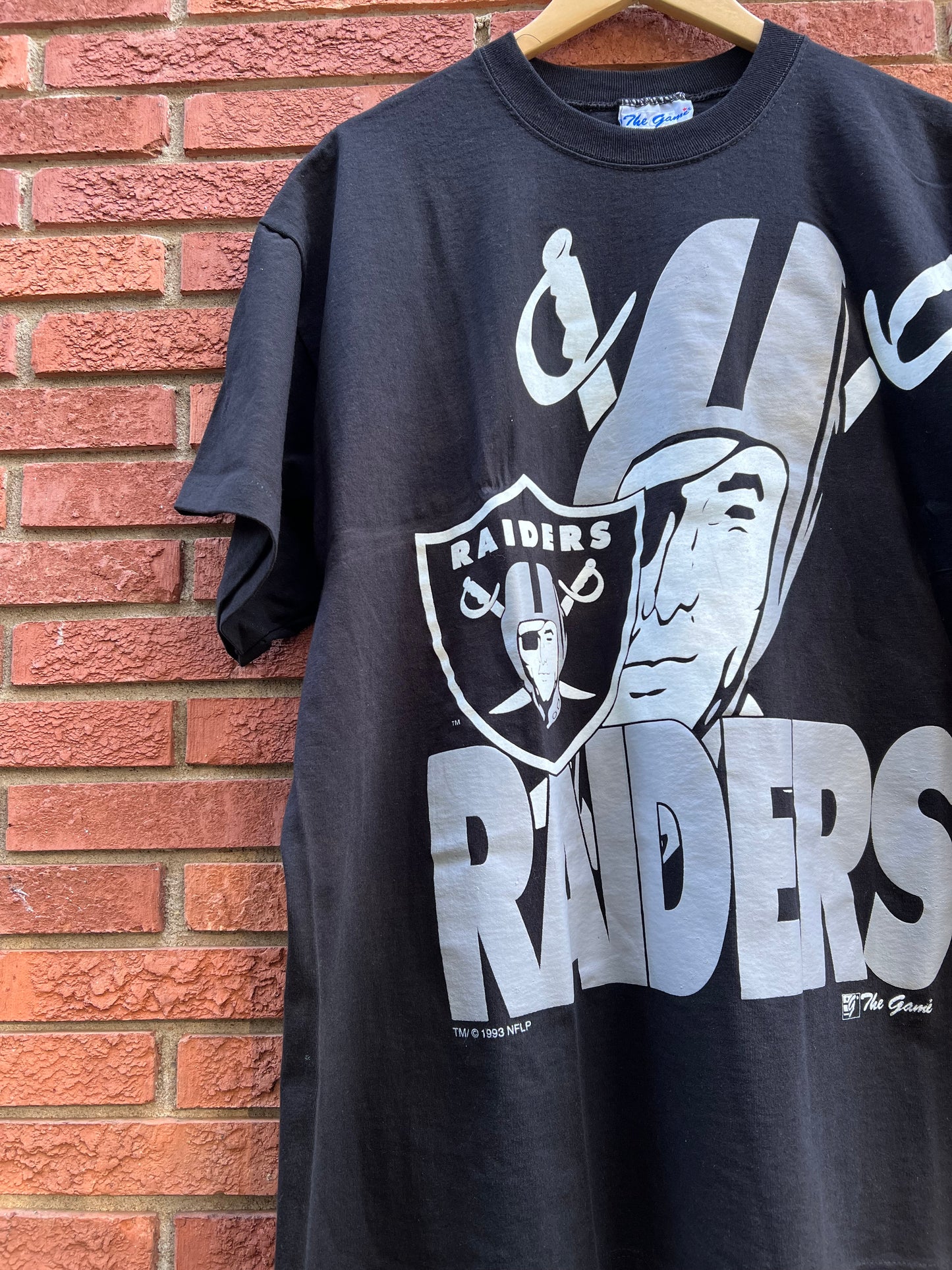 Vintage NFL 1993 Los Angeles Raiders The Game Shirt