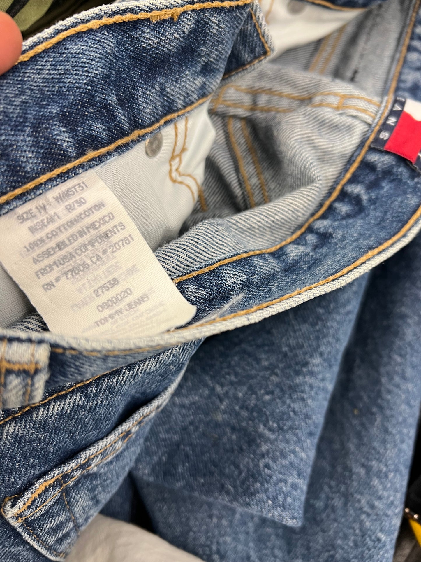 Vintage 90s Tommy Hilfiger Jeans Size 14