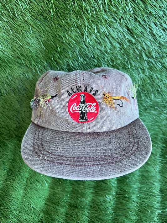Vintage 90s Coca Cola Strap Back Hat