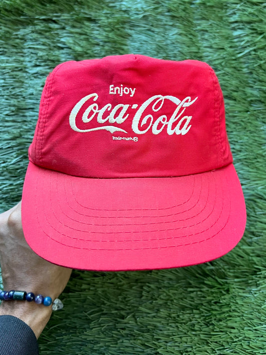 Vintage 80s Coca-Cola Snap Back Hat