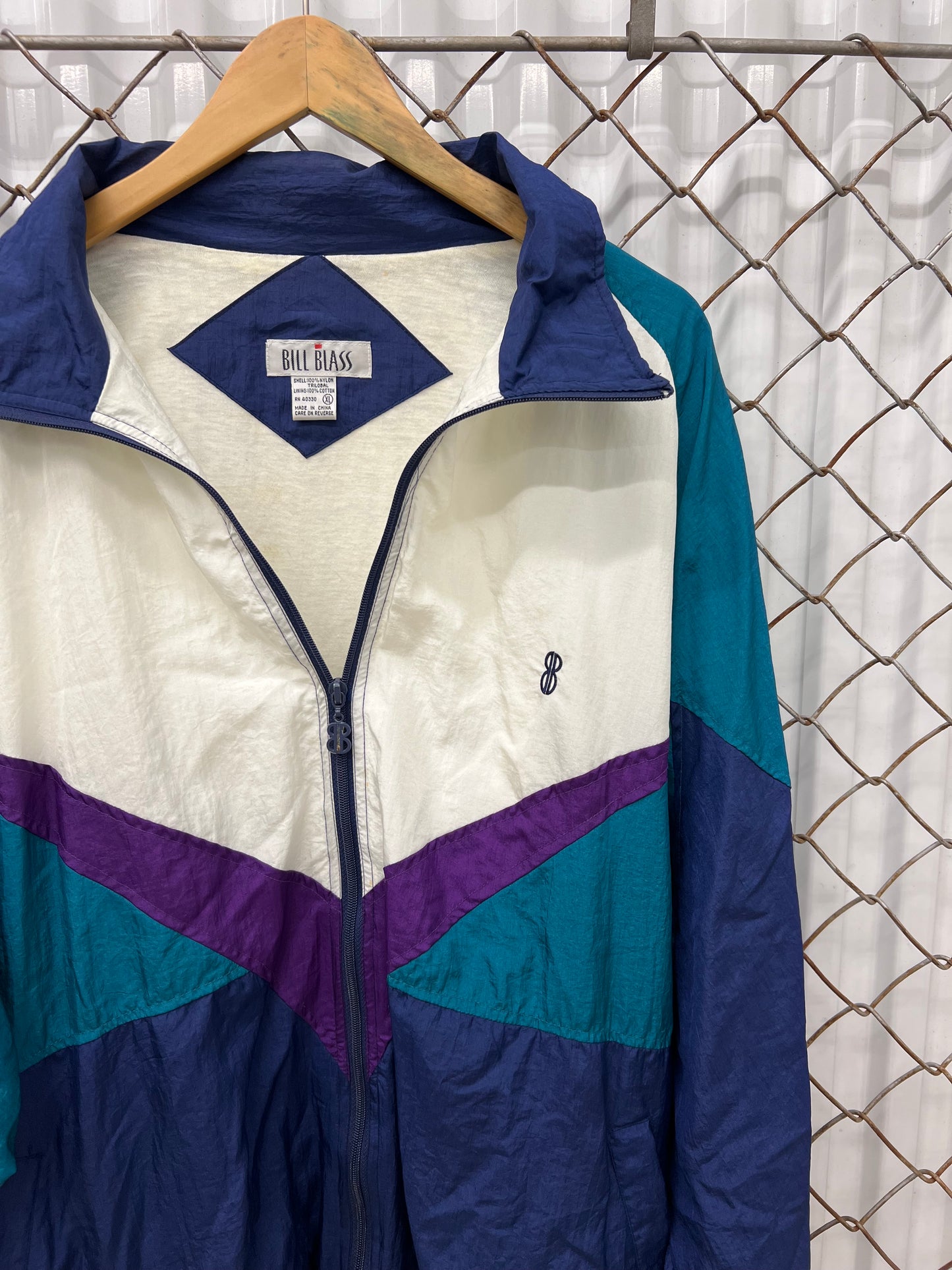 Vintage 90s Bill Blass Windbreaker