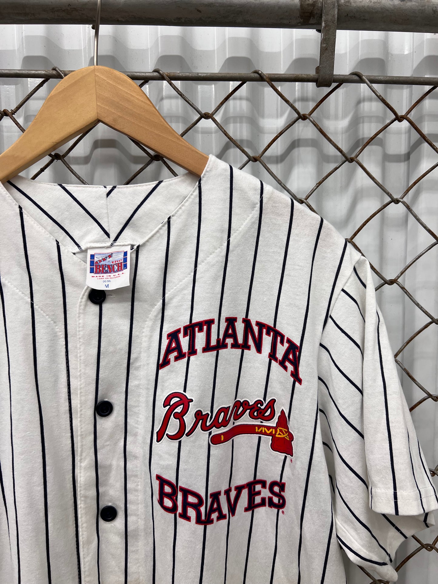 Vintage 90s Off The Bench Atlanta Braves Jersey