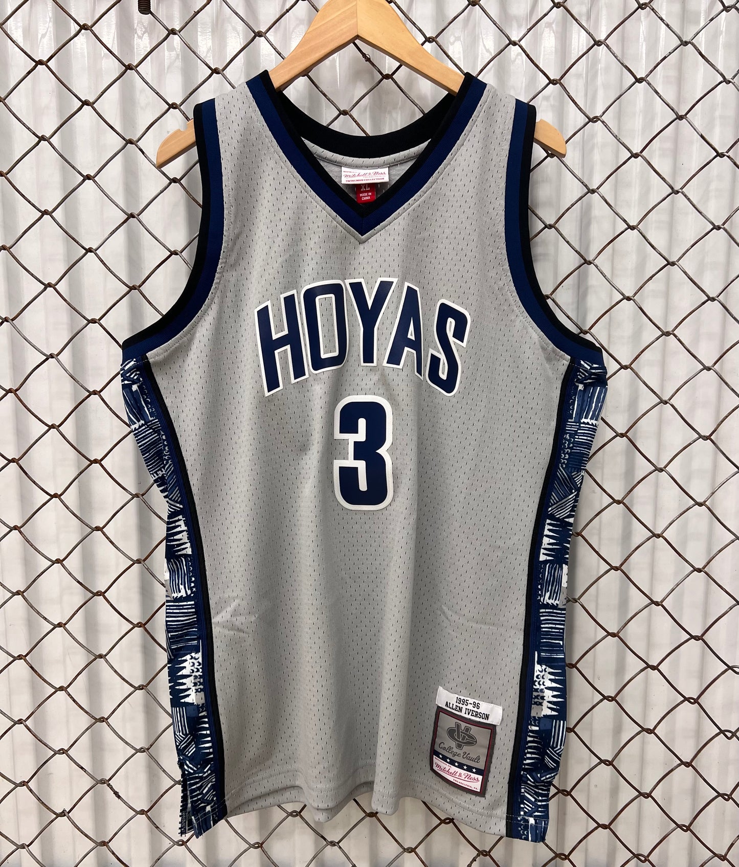 Mitchell & Ness Georgetown Allen Iverson Jersey