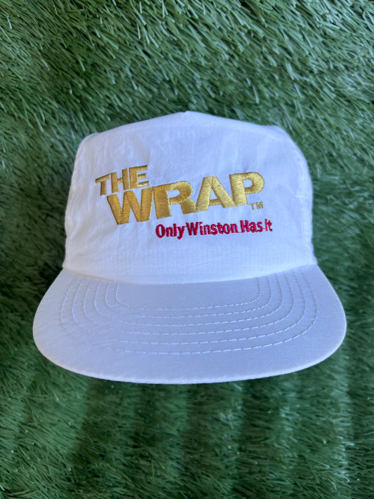 Vintage 90s Winston The Wrap Promo Snap Back