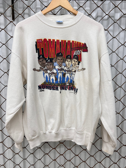 Vintage 1991 Atlanta Braves Sweatshirt