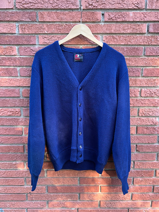 Vintage 70s Arnold Palmer Cardigan Sweater