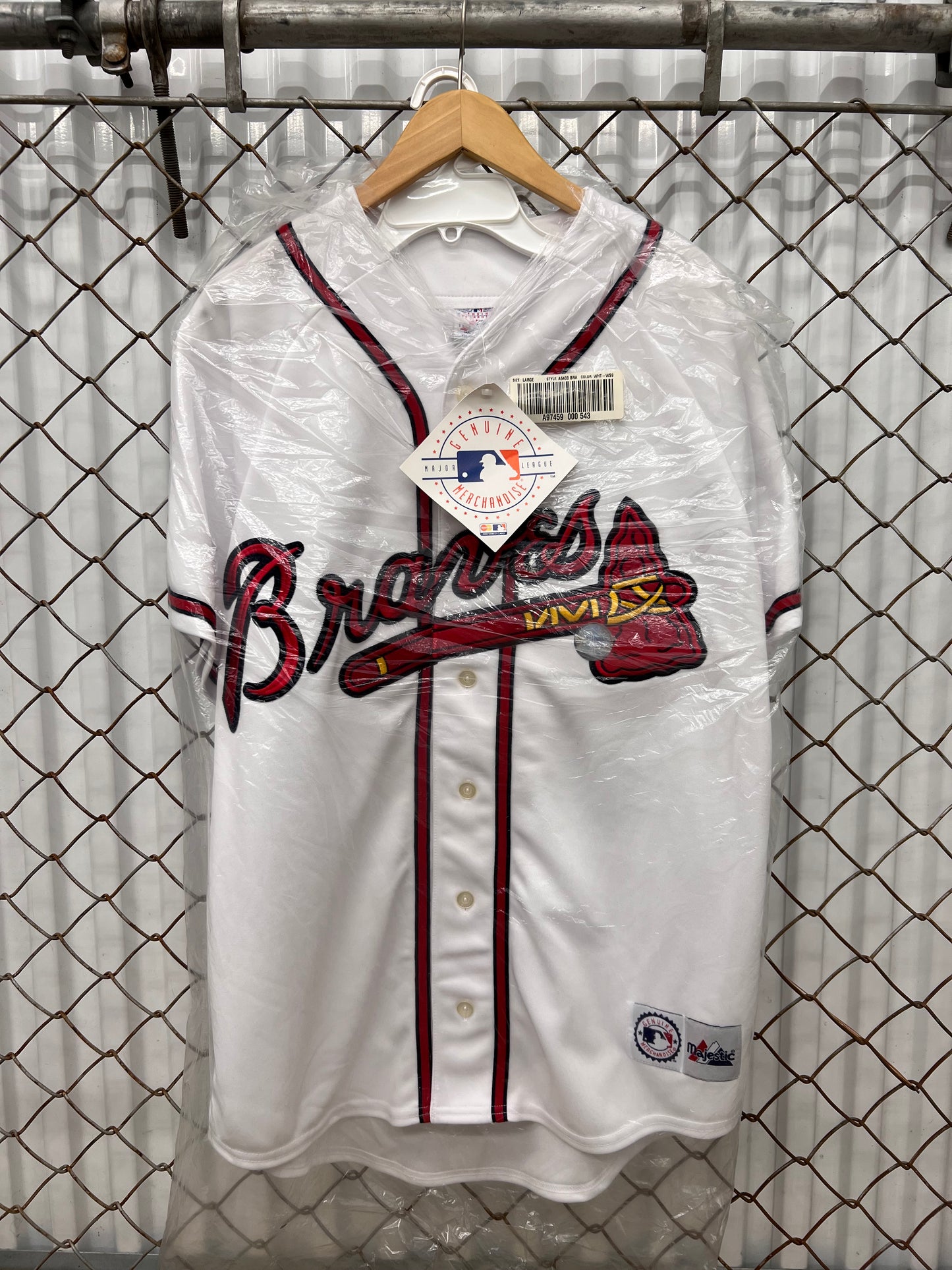 Vintage 1999 Atlanta Braves World Series Jersey