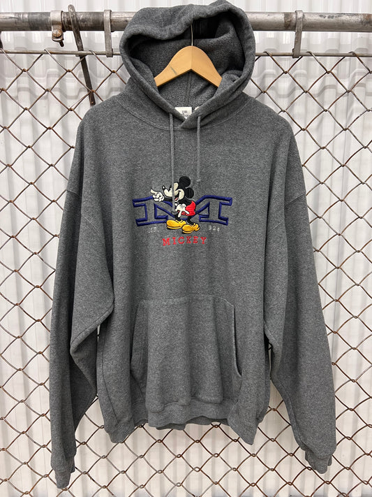 Vintage 90s Disney Mickey Mouse Fleece Hoodie