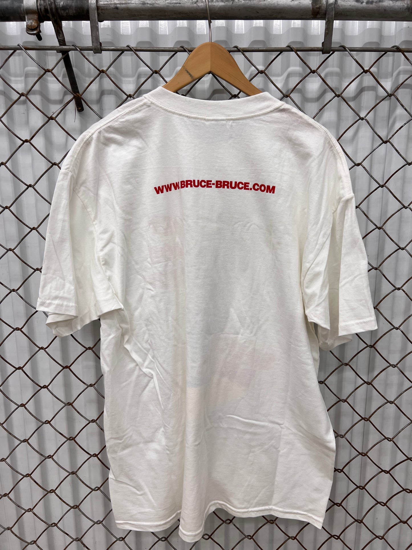 Vintage 2002 Autographed BRUCE BRUCE Comedy Shirt