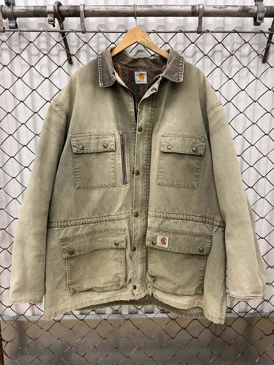 Vintage 90s Carhartt Blanket Lined Chore Jacket