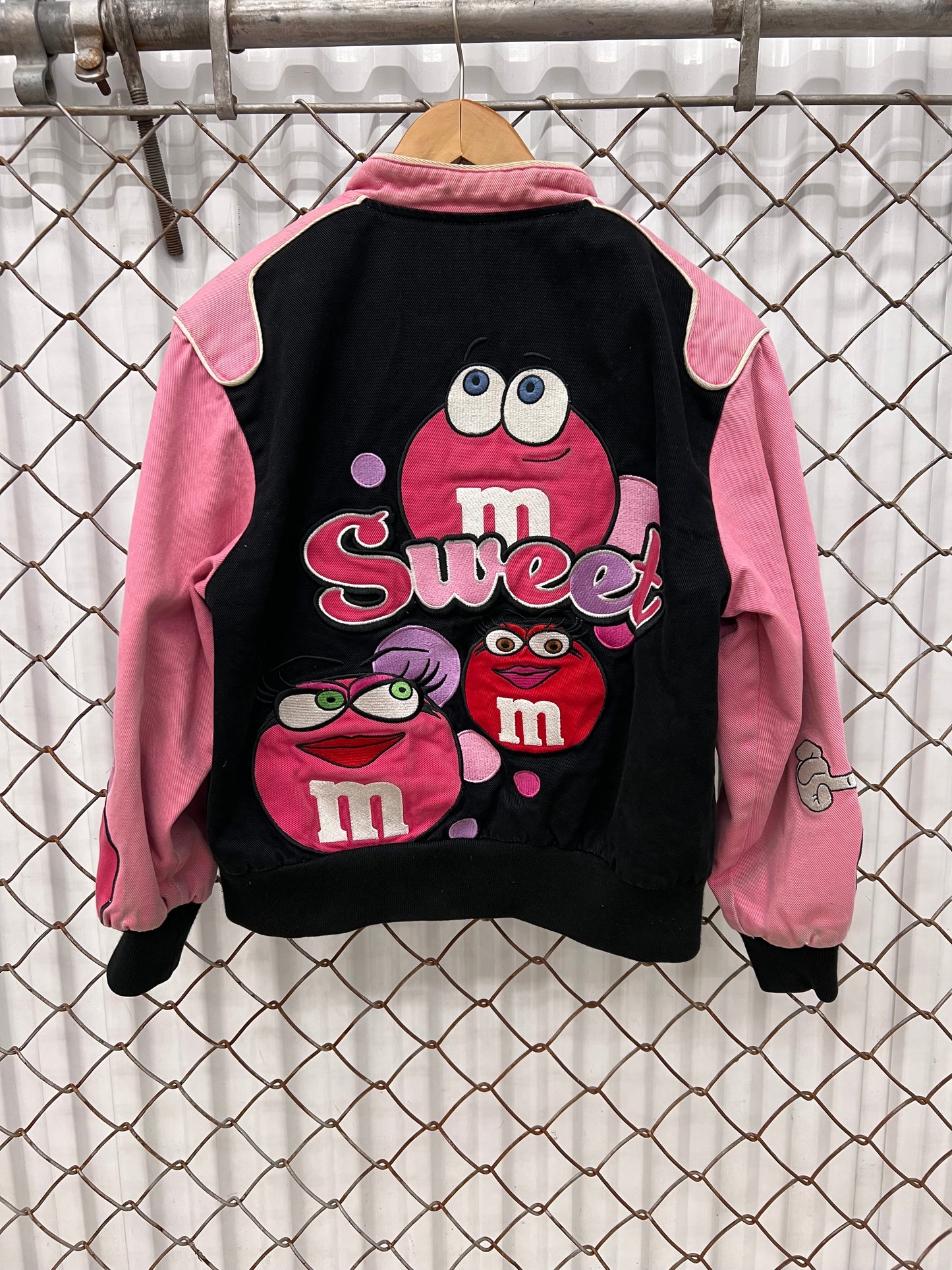 Vintage y2k NASCAR M&Ms Jeff Hamilton Jacket