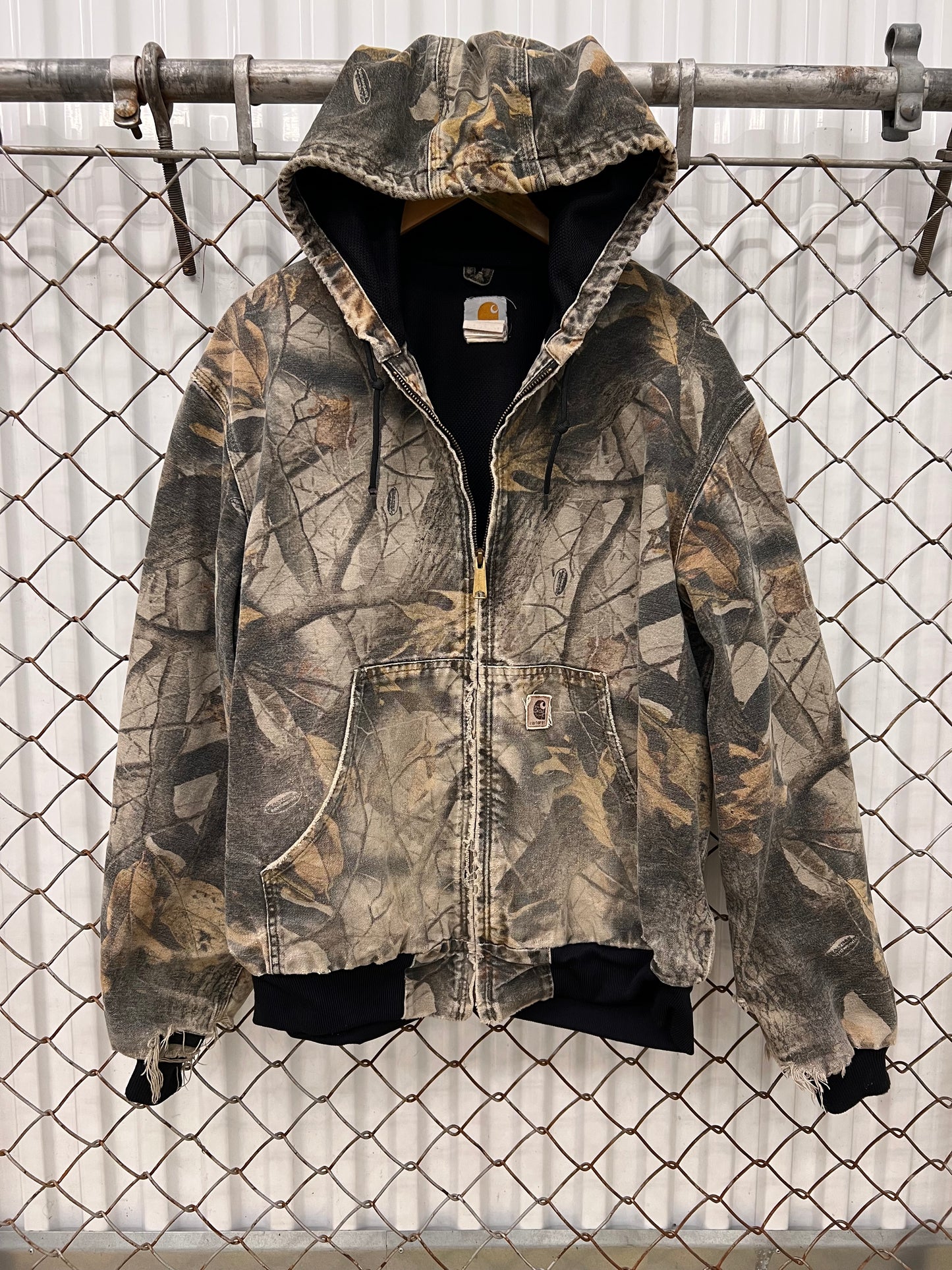 Vintage Carhartt Realtree Camouflage Kurt Cobain Jacket